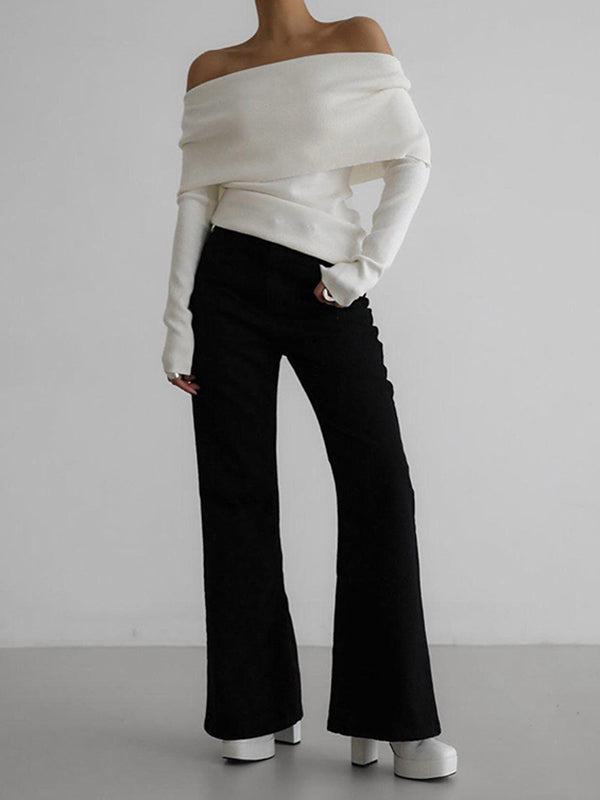 Erica | Suéter Elegante con Hombros Descubiertos