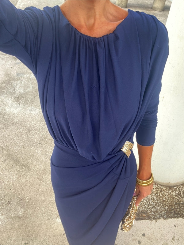 Vestido Almodóvar Azul Marino