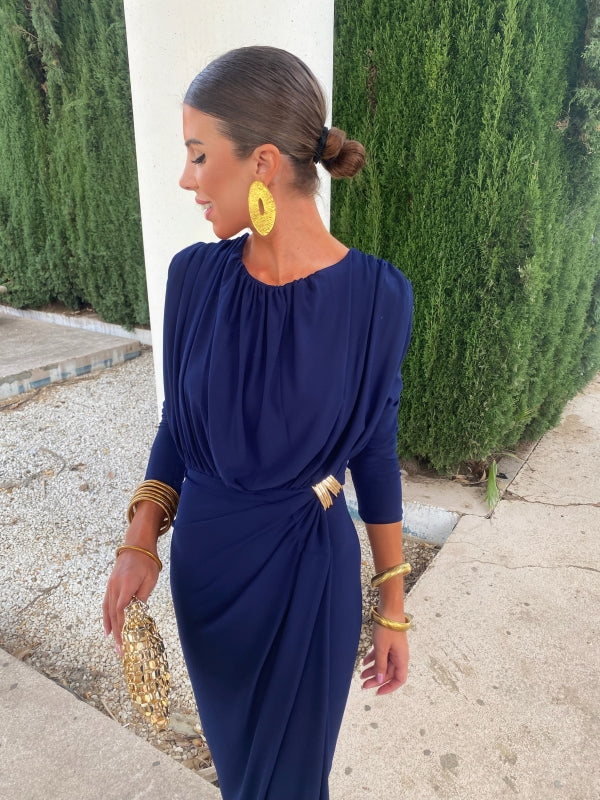 Vestido Almodóvar Azul Marino