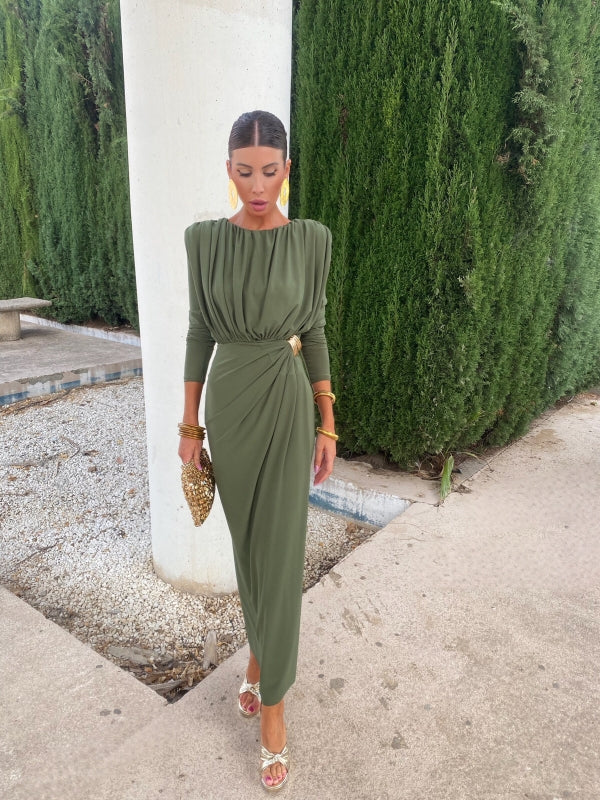 Almodovar Green Dress