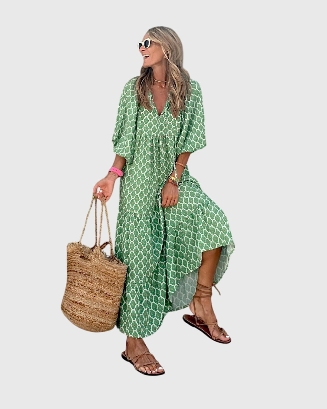 Sarah™ - Maxi šaty v boho stylu