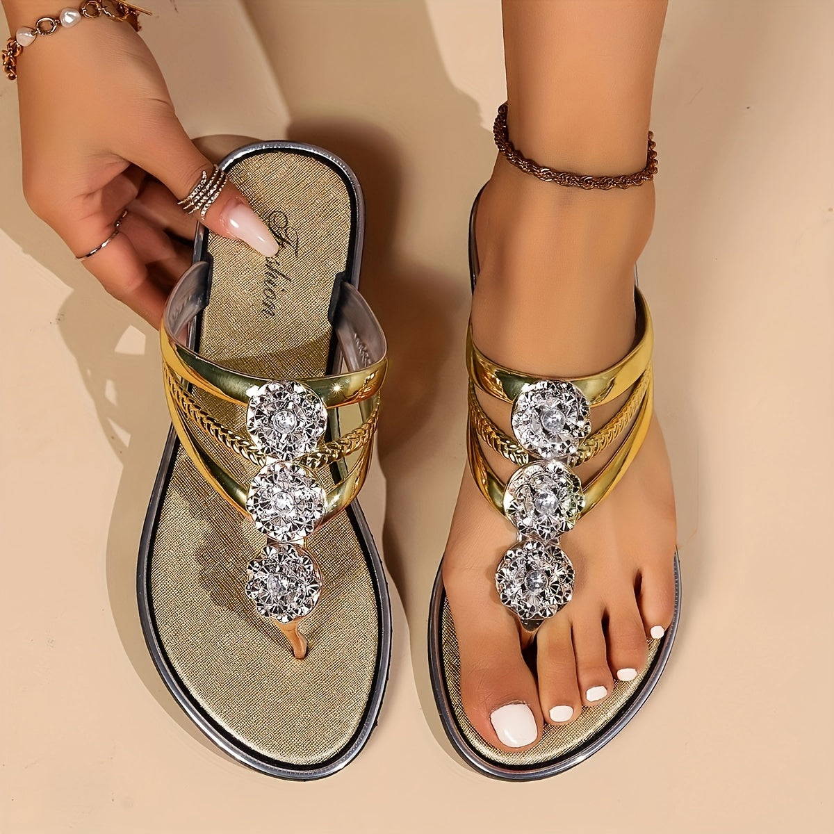 Eloira™ - Sandales Glamour Élégantes