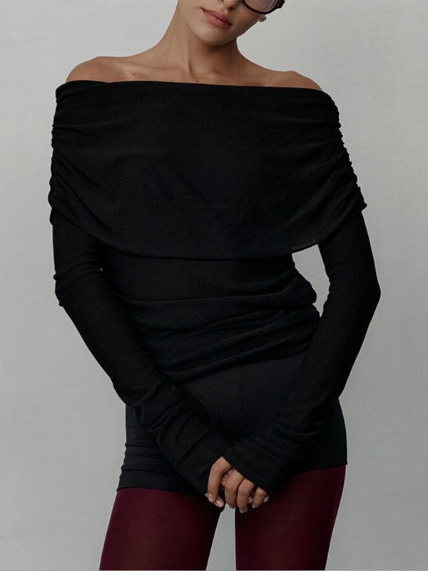 Erica | Suéter Elegante con Hombros Descubiertos