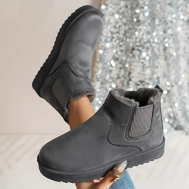 The Aspen Luxe Faux-Fur Ankle Boot
