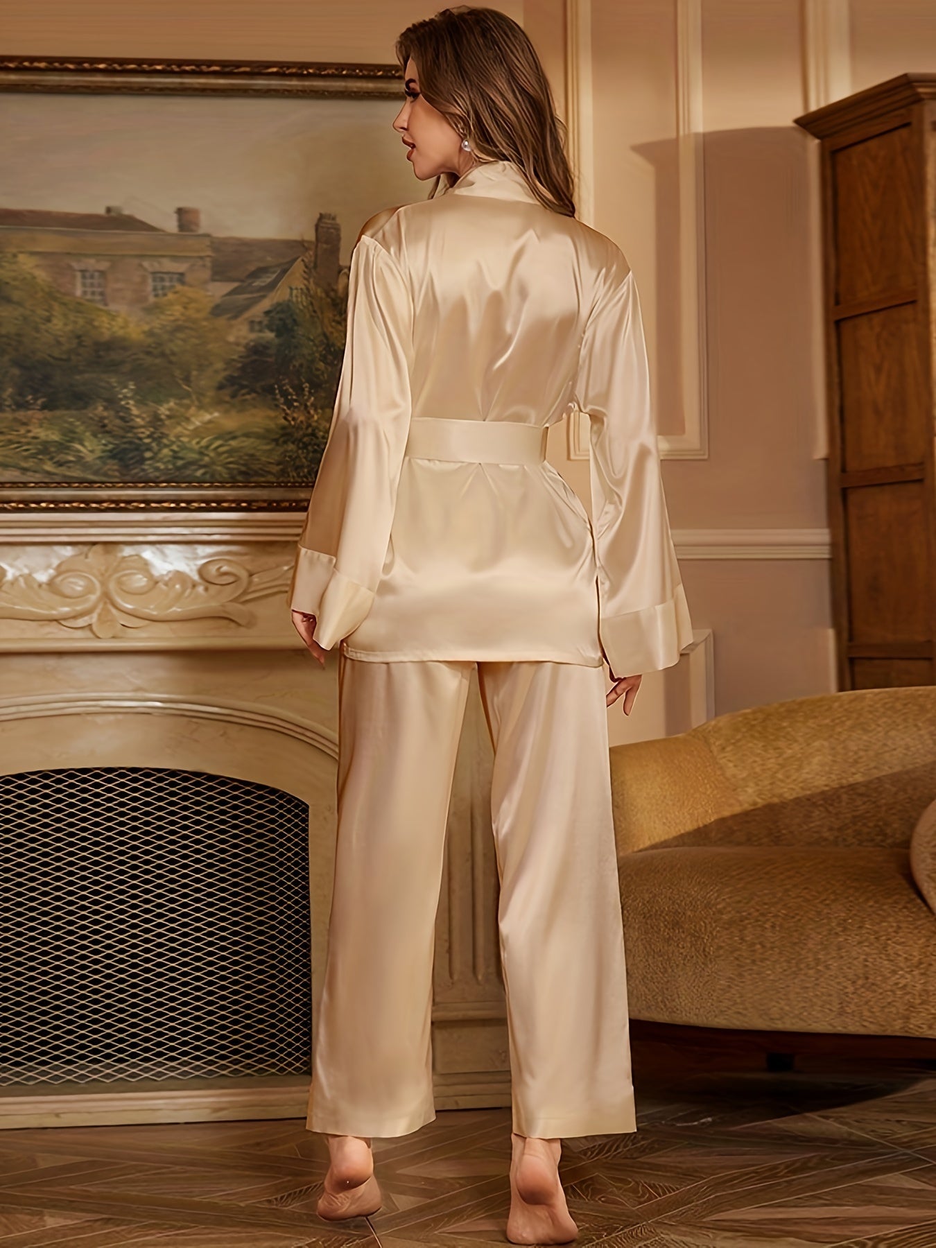 Aurielle | Ensemble Robe & Pyjama Élégance