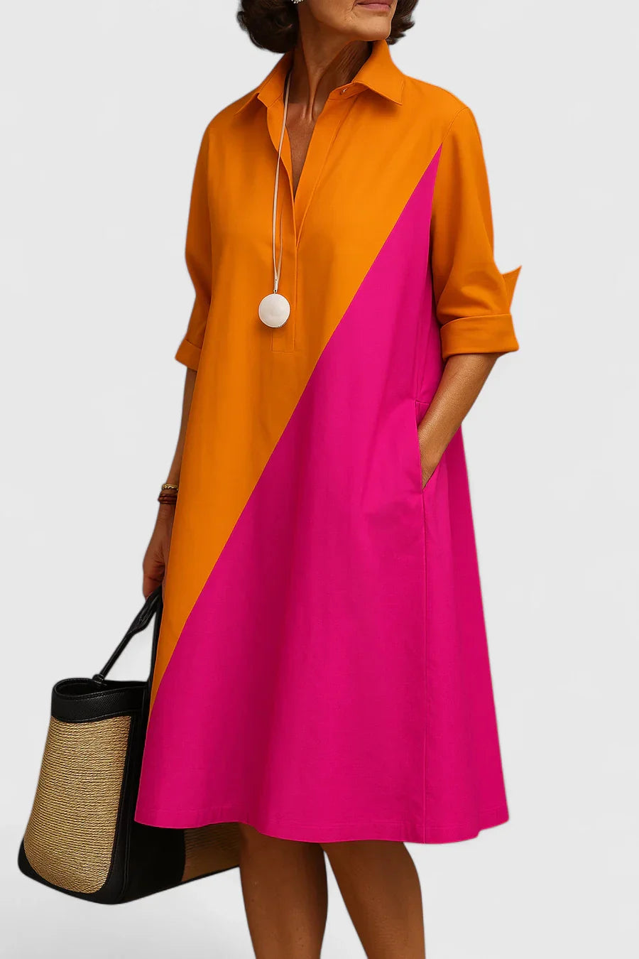 Auryzzella™ | Elegant Midi Dress