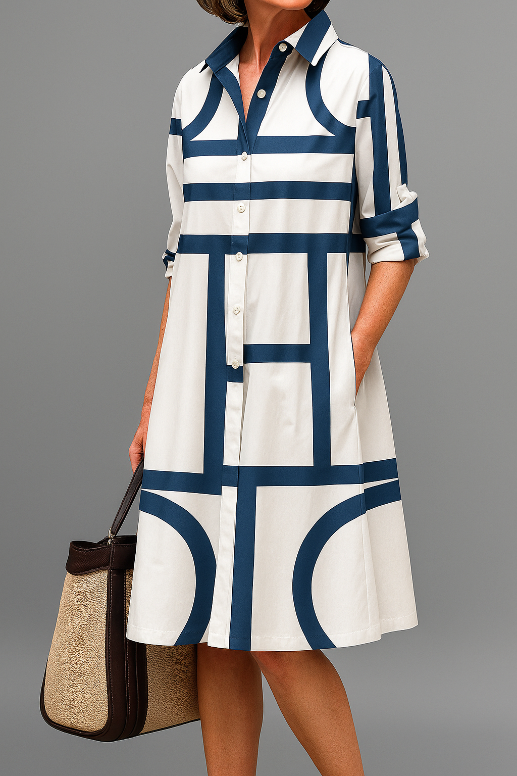 Siena™ | Robe midi sophistiquée