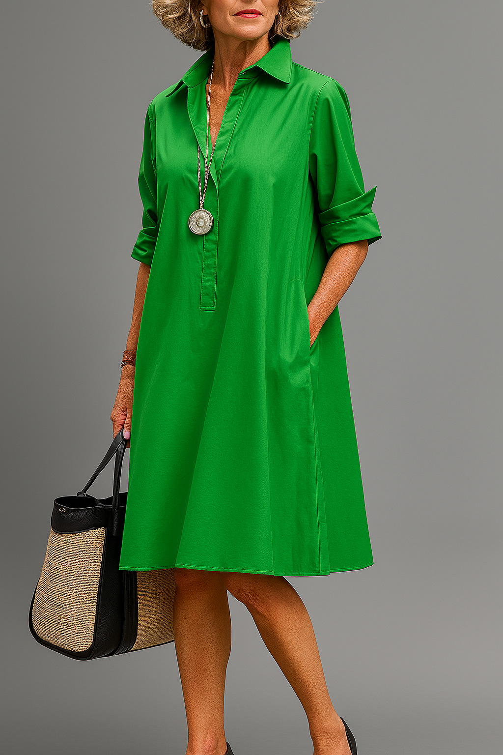 Riley™ | Robe midi sophistiquée