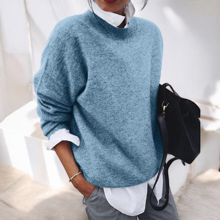 Serenity | Classic Black Knit Sweater