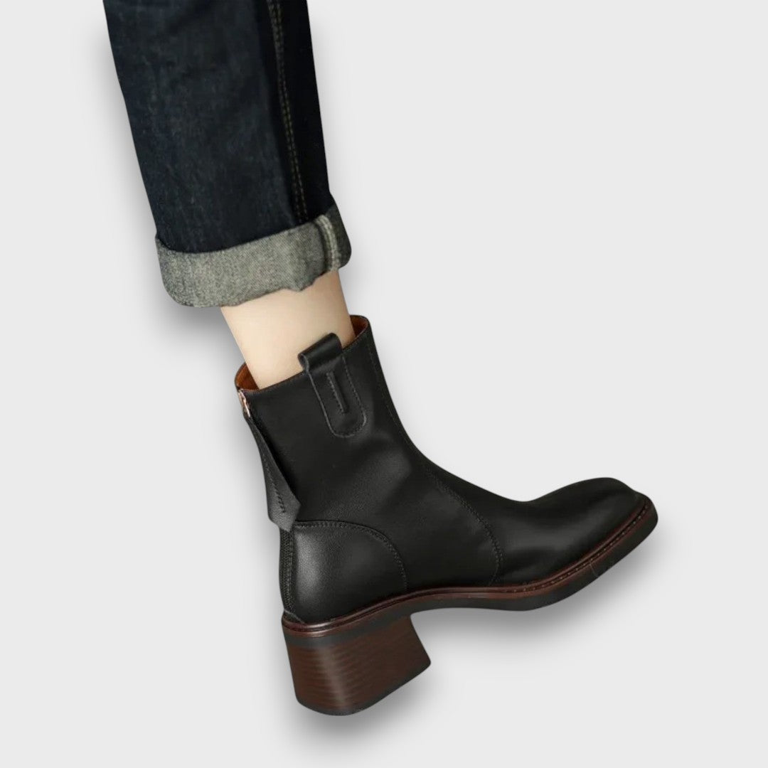 Fien | Bottines Classiques en Cuir