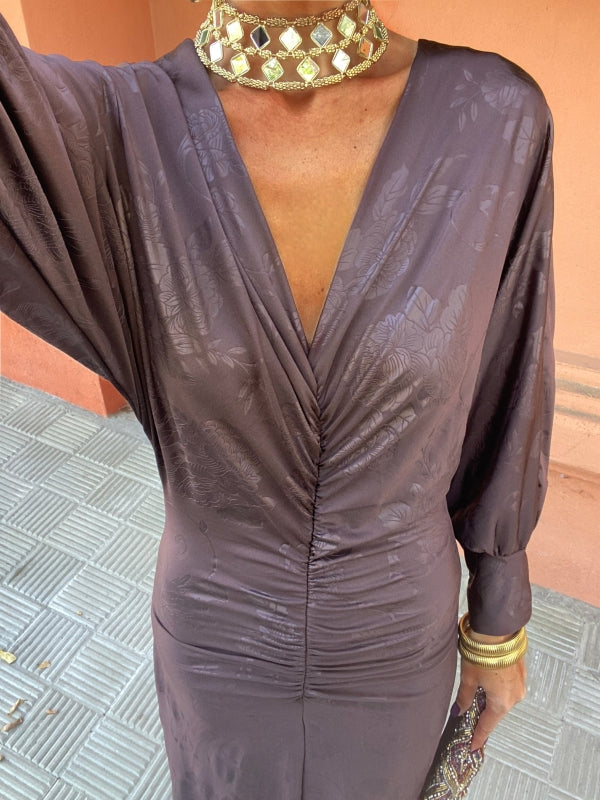 Robe marron Bo