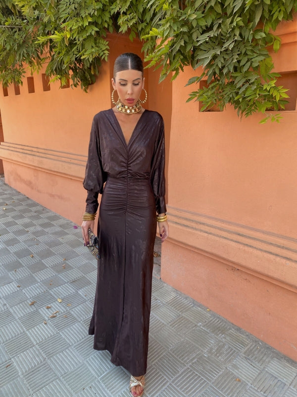Robe marron Bo