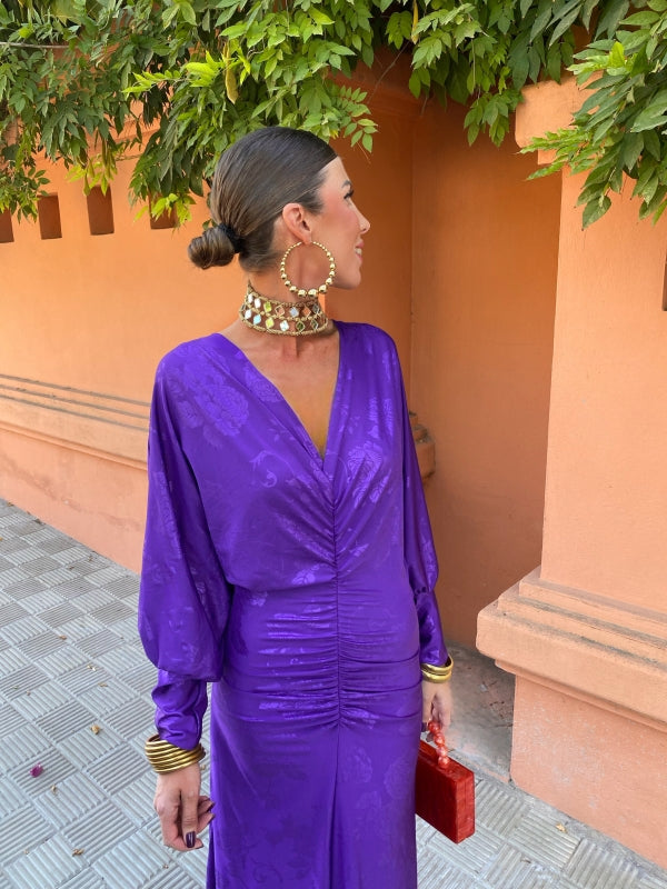 Robe violette Bo