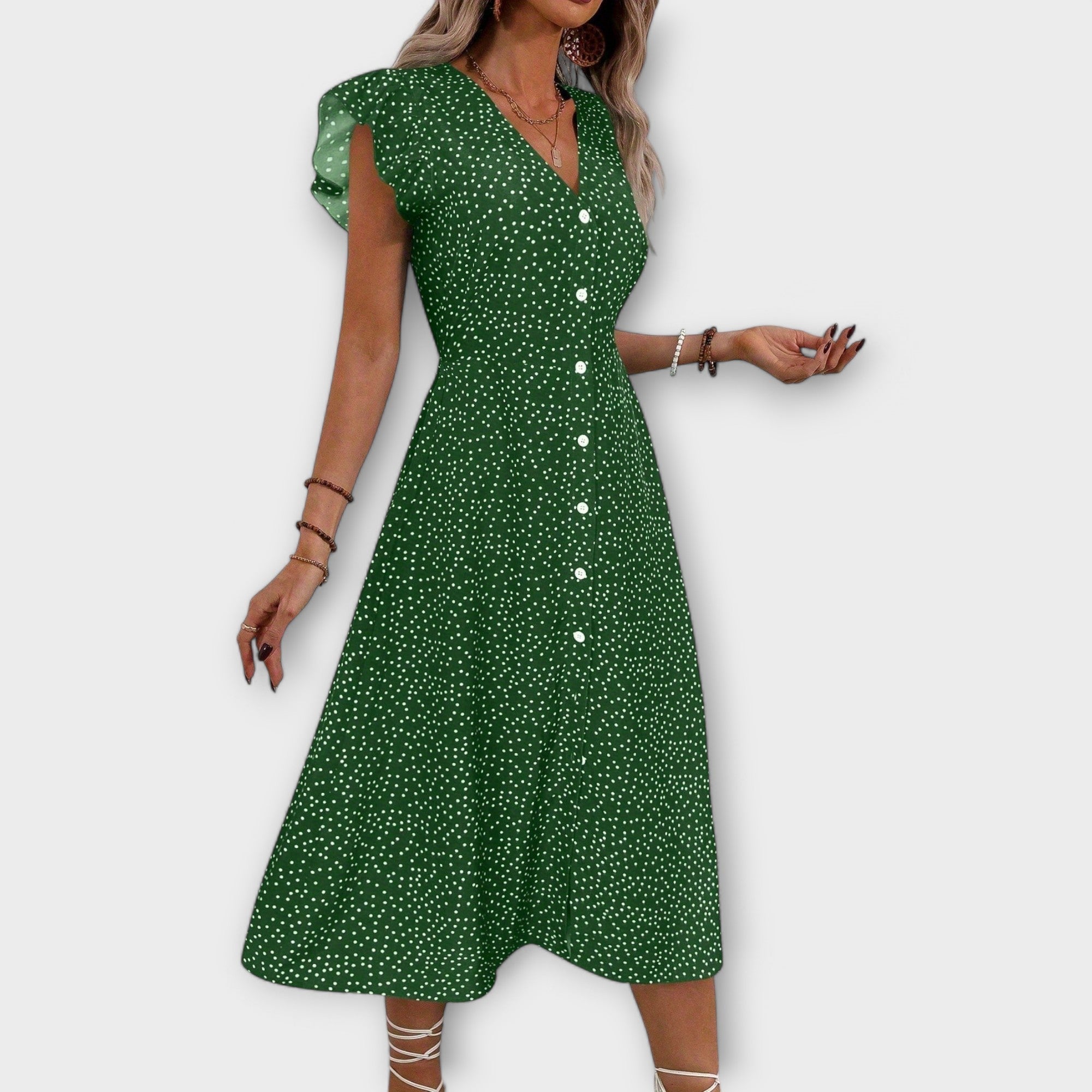 Maribeth | Vestido línea A elegante