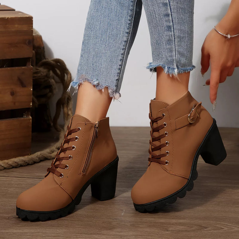 Harper™ | Bottes élégantes à talon carré