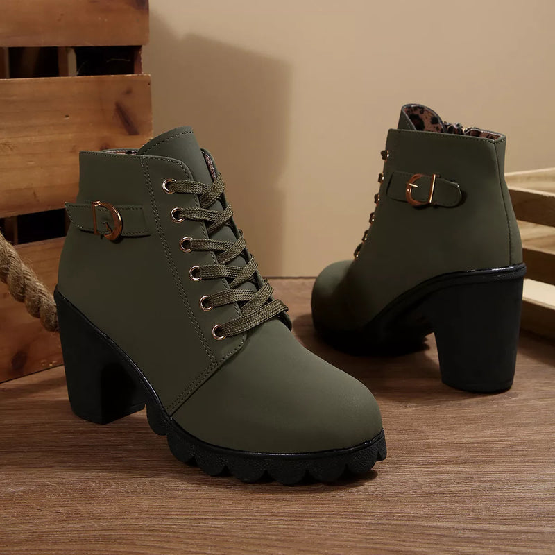 Harper™ | Bottes élégantes à talon carré