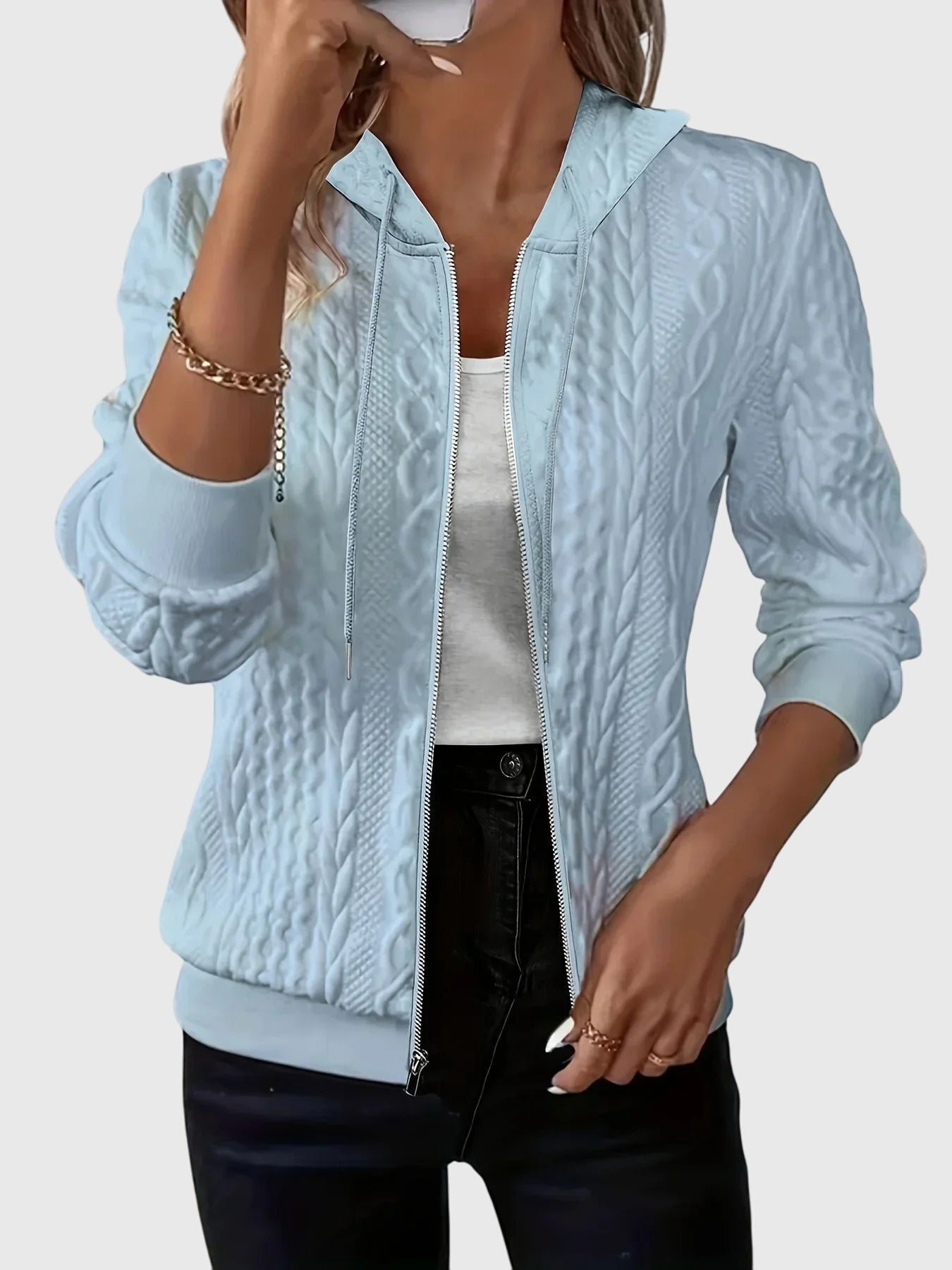Lena™ - Sudadera con Capucha y Cierre