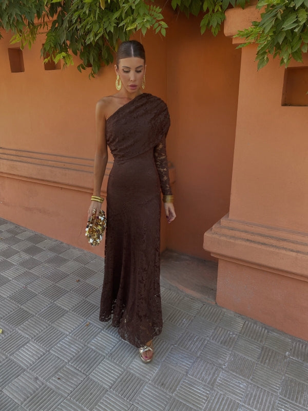 Robe marron Carolina
