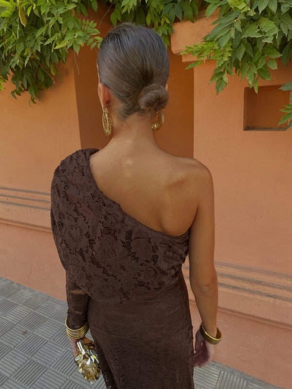 Robe marron Carolina