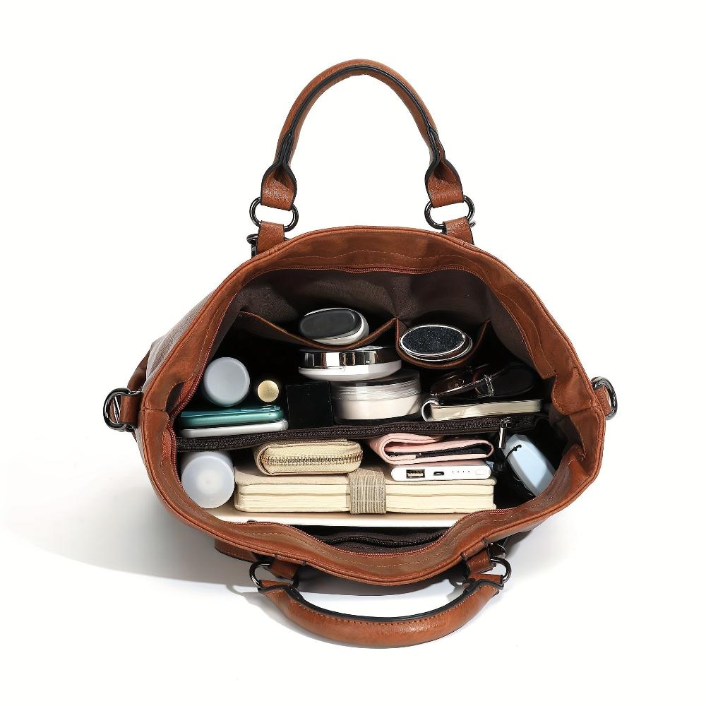 L’élégance classique de Charlotte | Sac fourre-tout vintage