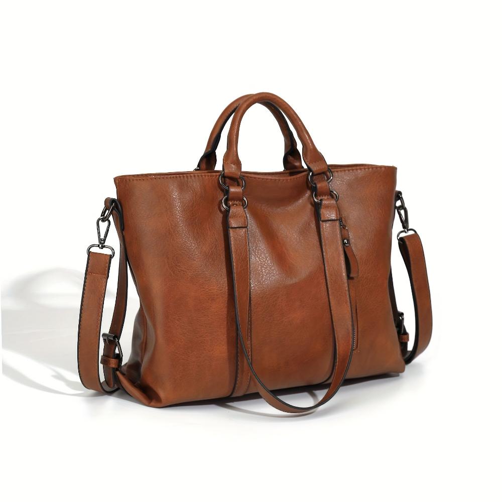 L’élégance classique de Charlotte | Sac fourre-tout vintage