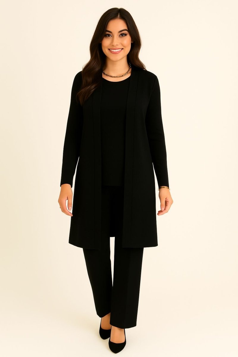 Claire Cardigan, Top & Pants Set