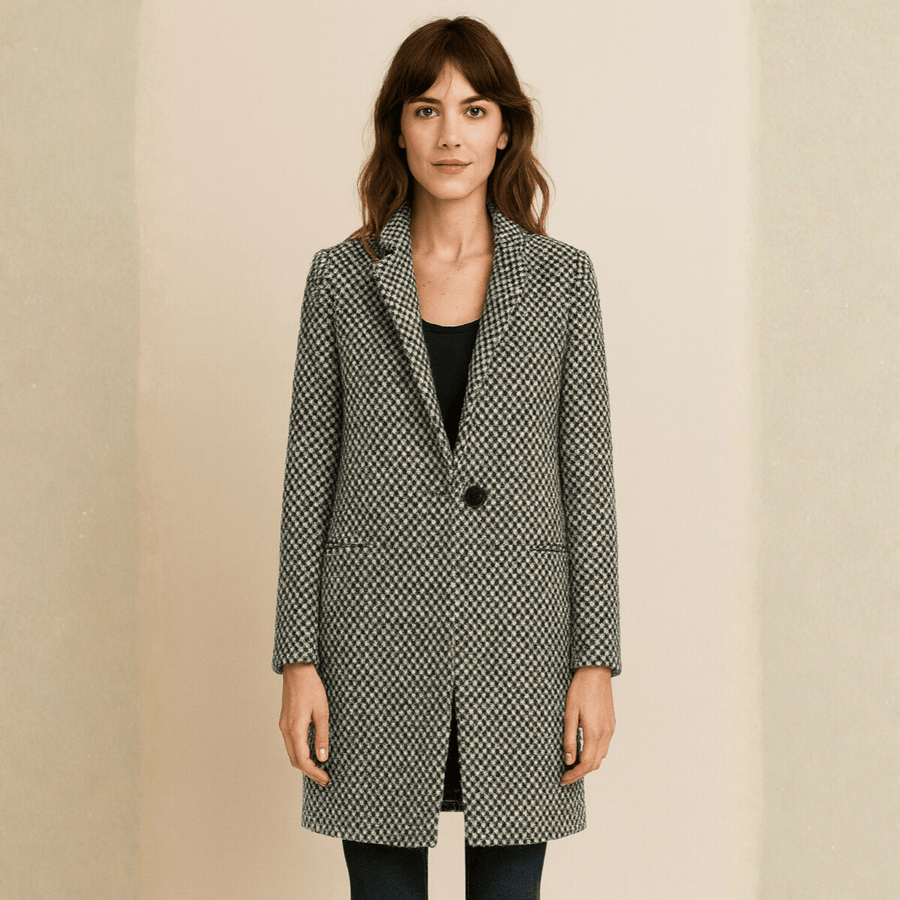 CLAUDIA - Manteau en laine élégant pour l'automne et l'hiver