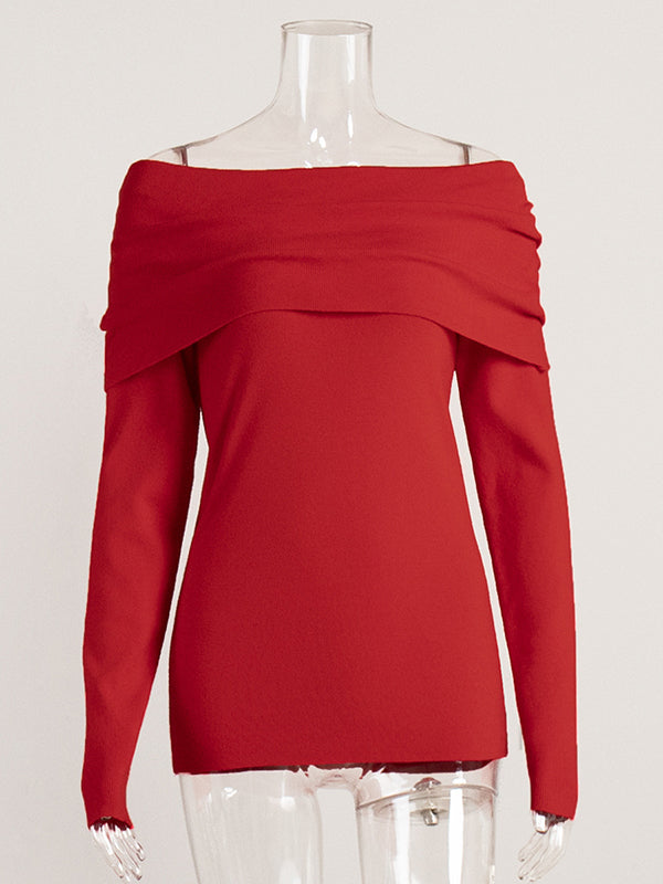 Erica | Suéter Elegante con Hombros Descubiertos