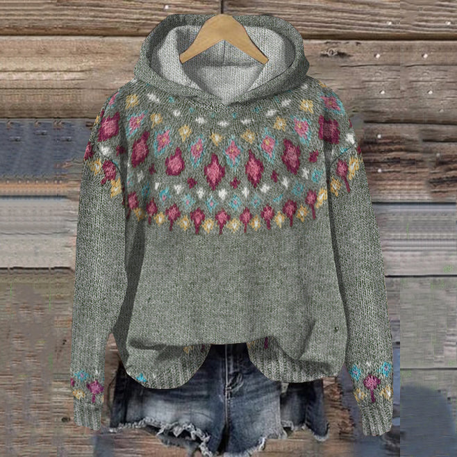Carole | Sweat à capuche Warm Nordic