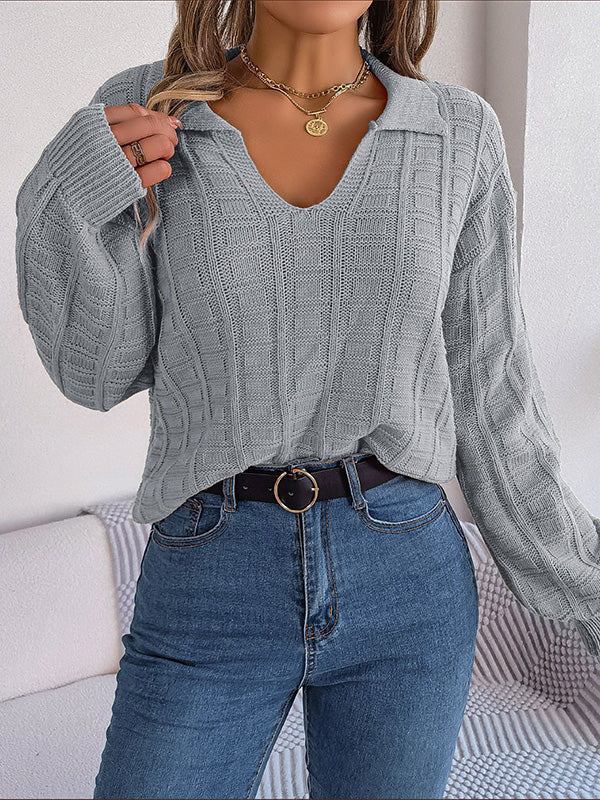 Carlee | Pull en maille vif