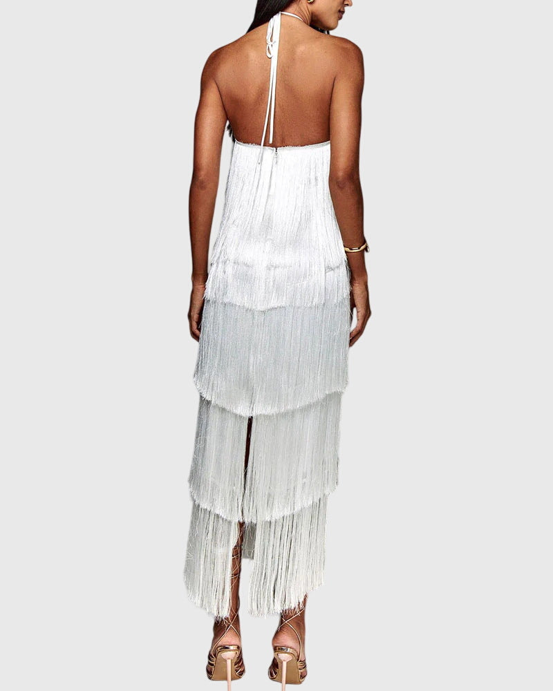 Artiselle™ - Robe à pompons