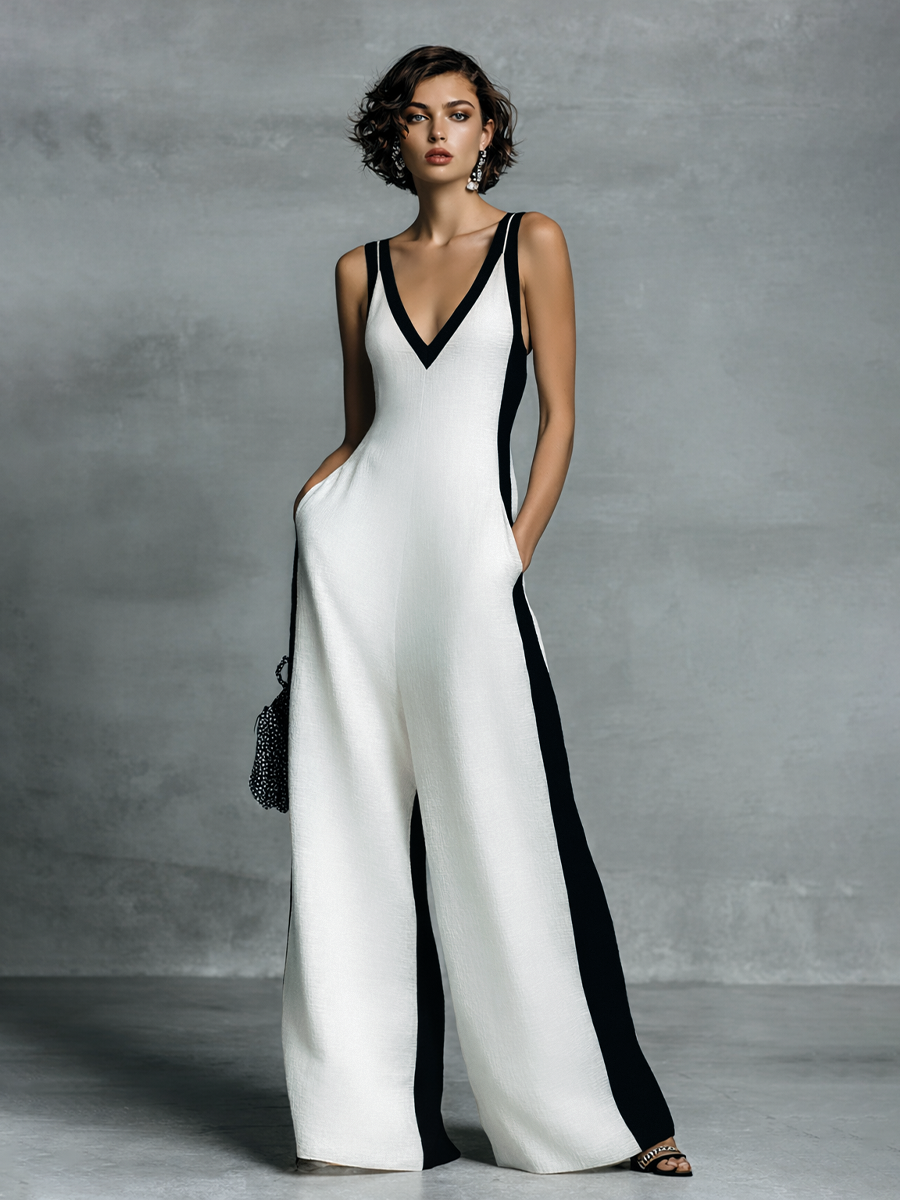 Mira – Flowy Pocket Jumpsuit