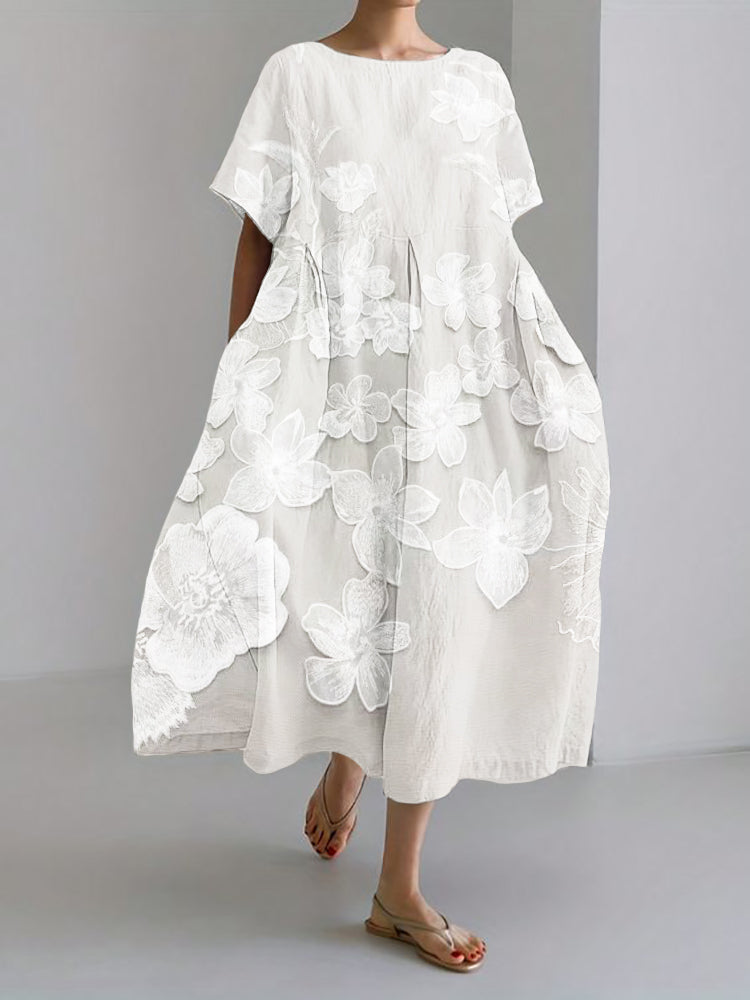 Olivia™ - Robe élégante à imprimé floral
