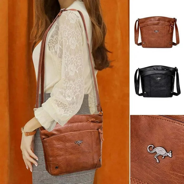 Raya – Elegantní crossbody kabelka s několika kapsami