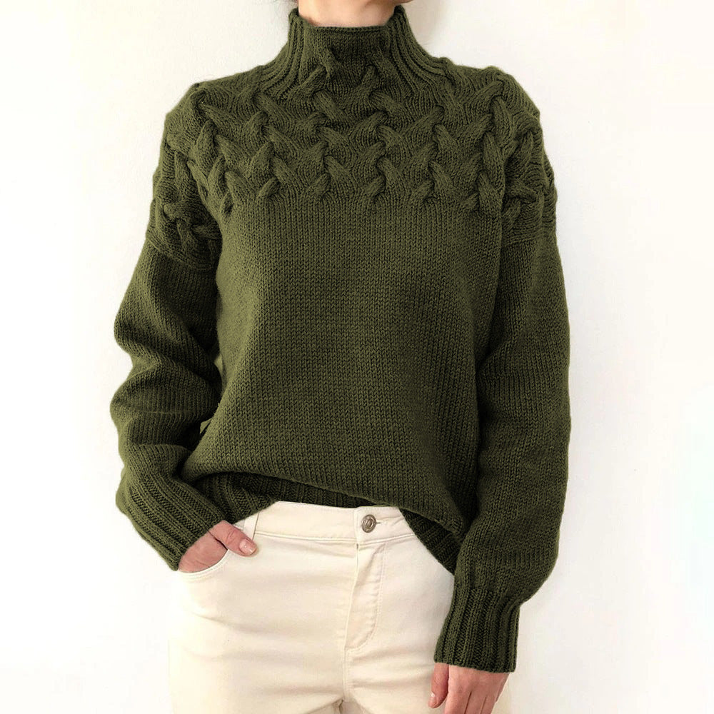 Elena | Col roulé tricoté chaud
