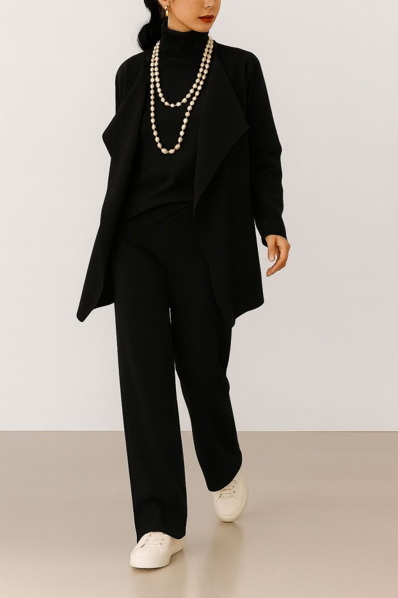 Ensemble gilet, top et pantalon Diana