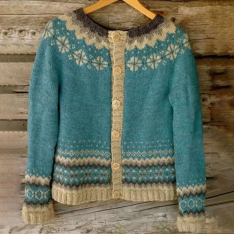 Allaira | Vintage islandský kardigan