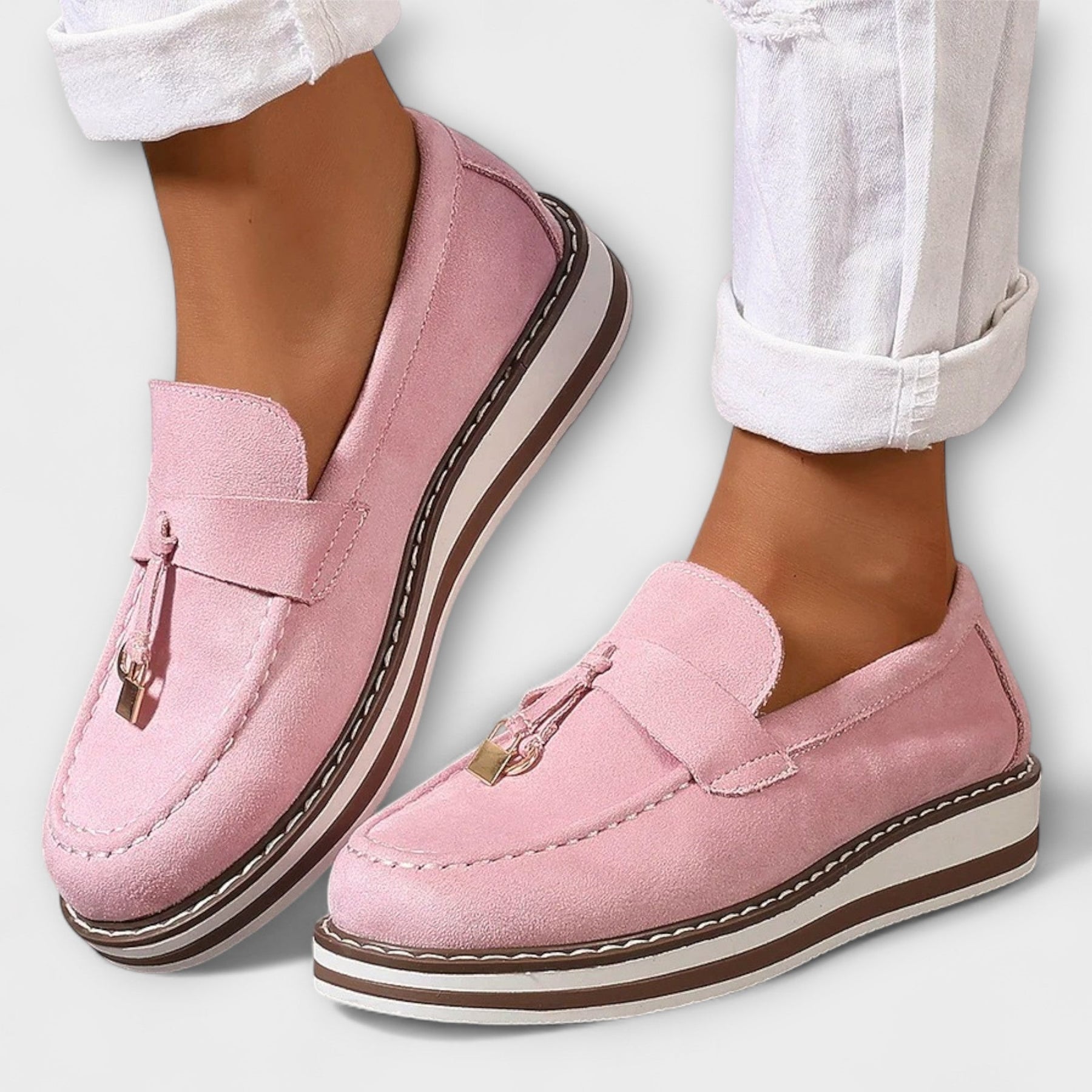 Halo – Mocassins décontractés et élégants avec un bout rond raffiné
