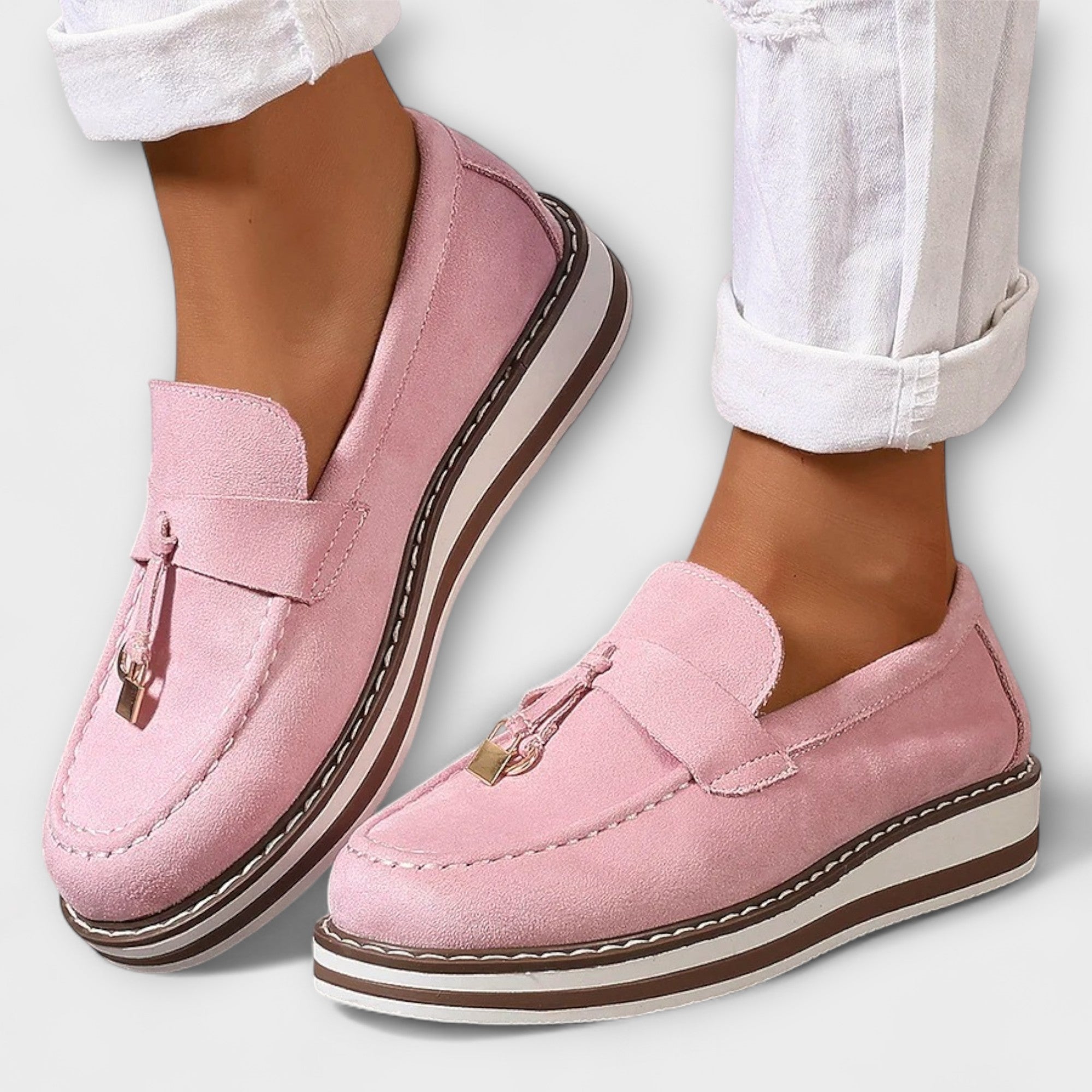 Halo – Mocassins décontractés et élégants avec un bout rond raffiné