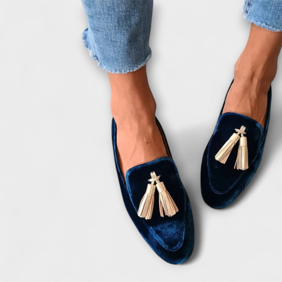 Quinnlyn – Chaussures vintage élégantes à pampilles mode pour un style rétro sophistiqué