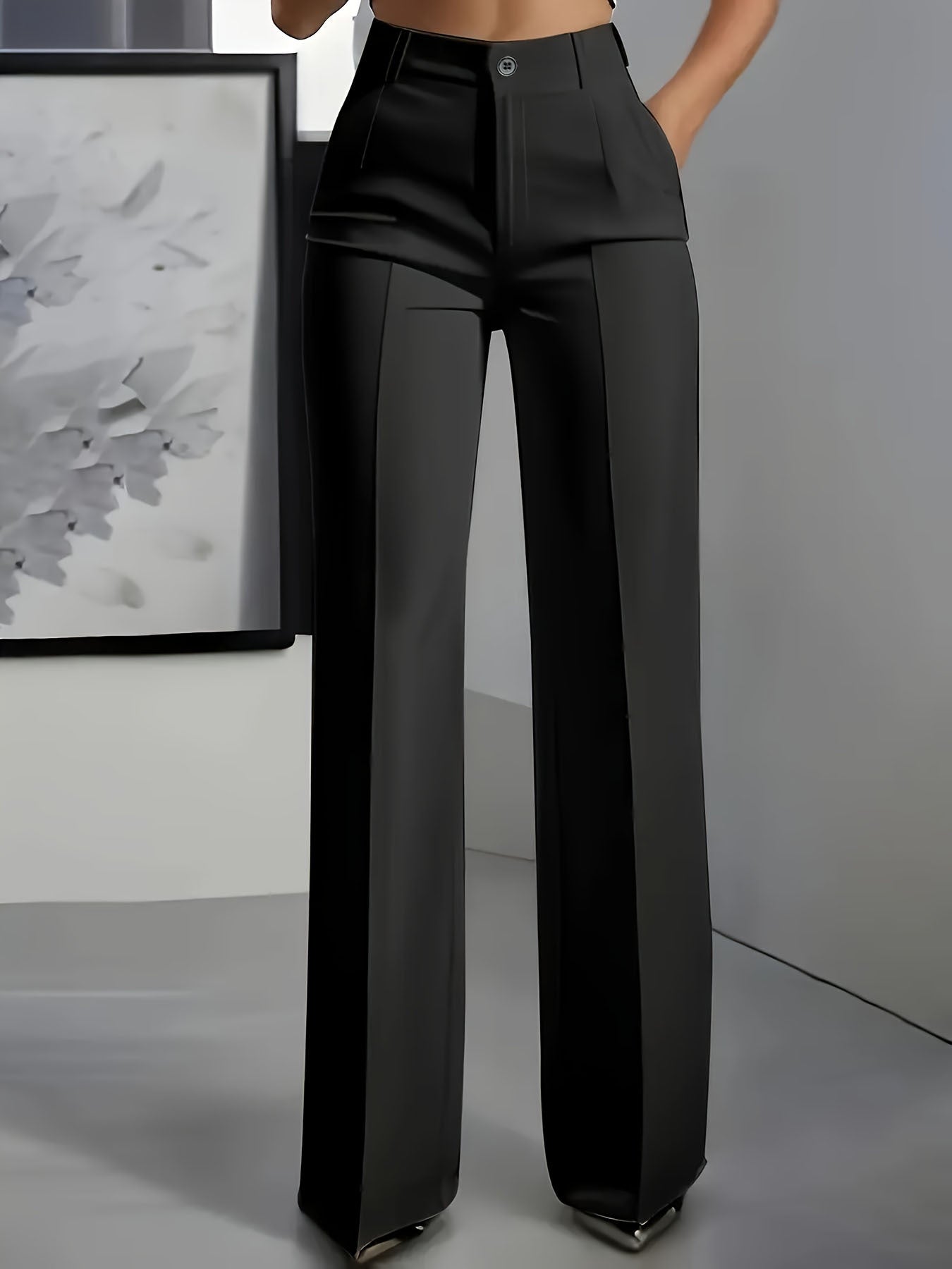 SOPHIA – ELEGANT WIDE-LEG TAILORED PANTS