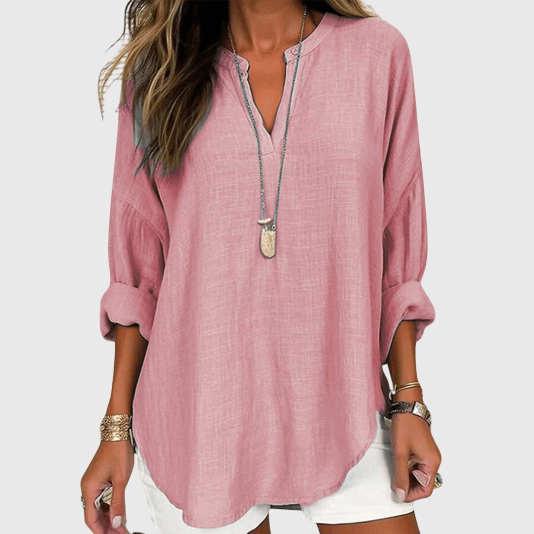 Lenara™ | Chemise de plage fluide et élégante