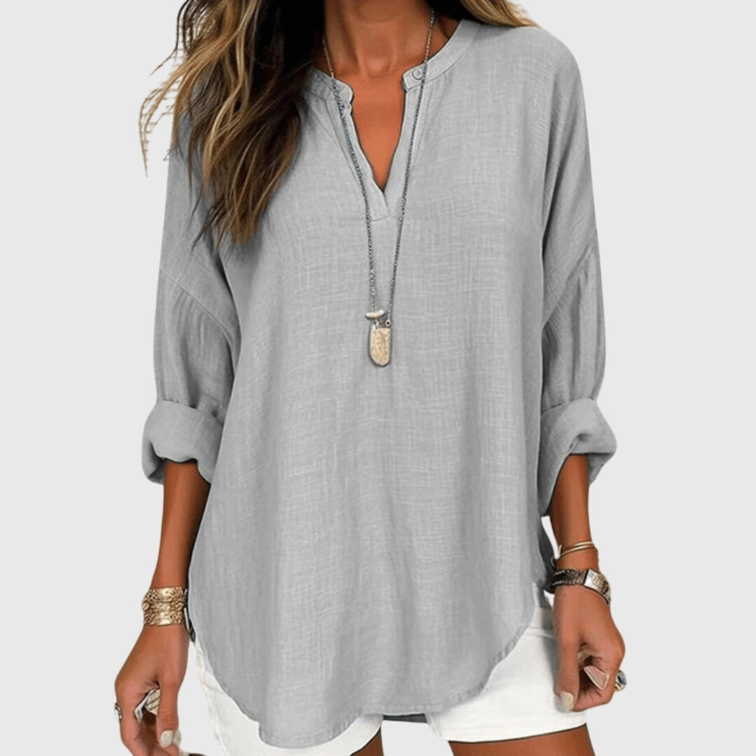 Lenara™ | Chemise de plage fluide et élégante