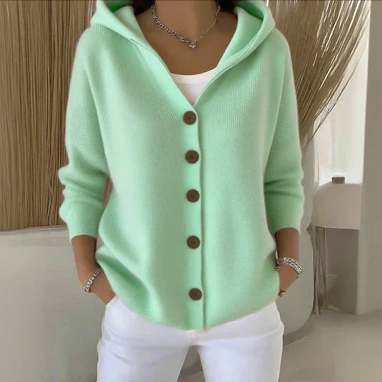 Amelia - Cardigan en maille douillette