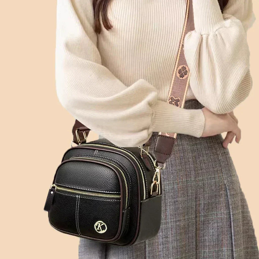 Gaia - Mini elegantní crossbody taška přes rameno