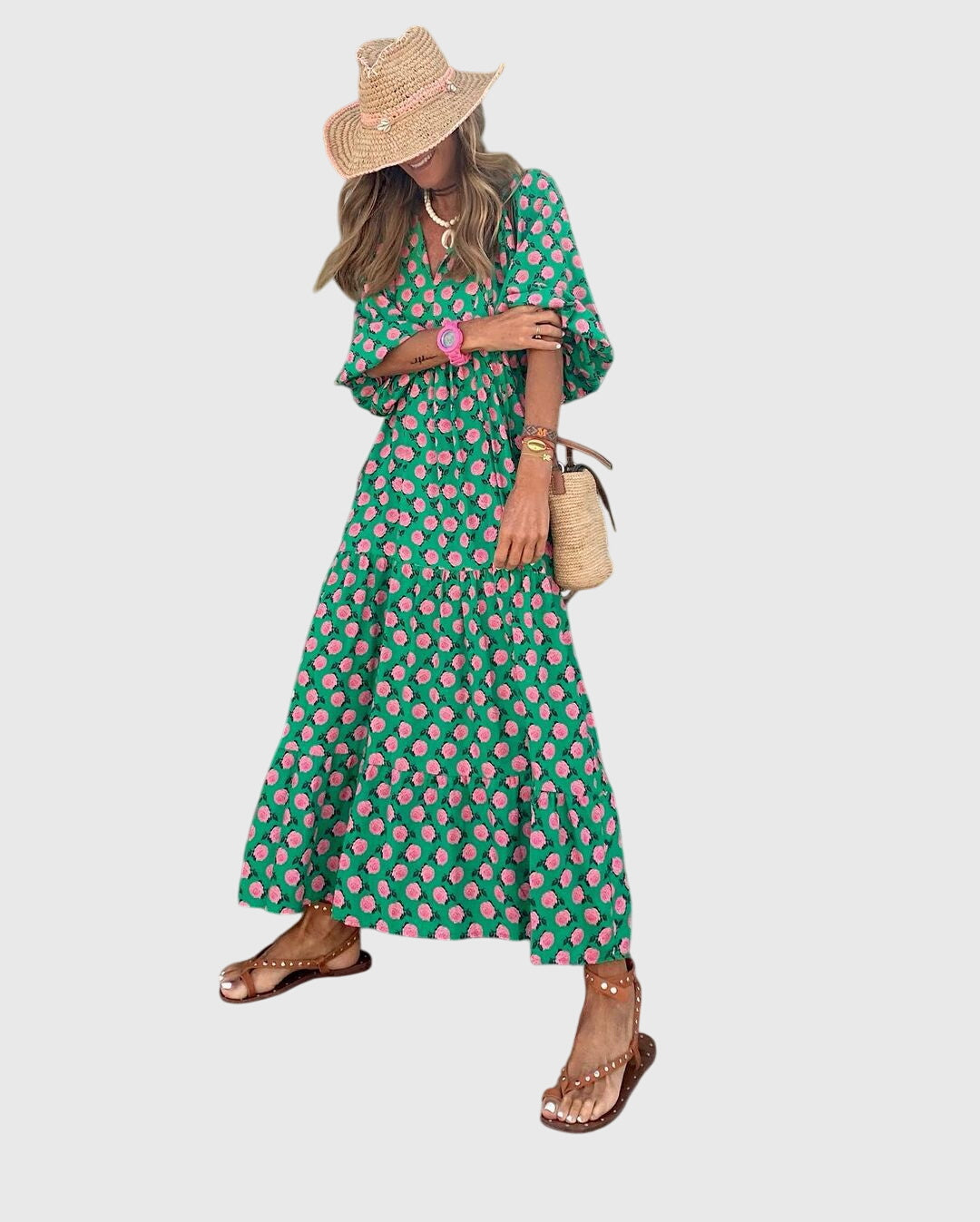 Sarah™ - Maxi šaty v boho stylu