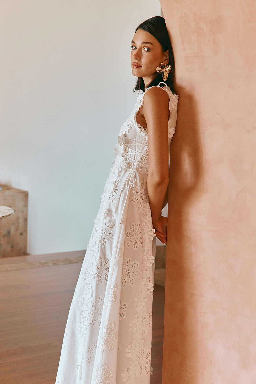 Rayne | Vestido maxi sin mangas