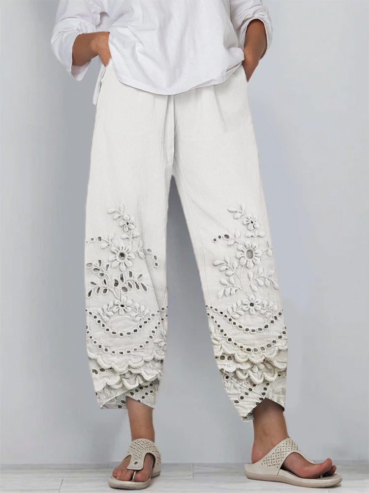 Chloe™ - Pantalon en dentelle imprimée