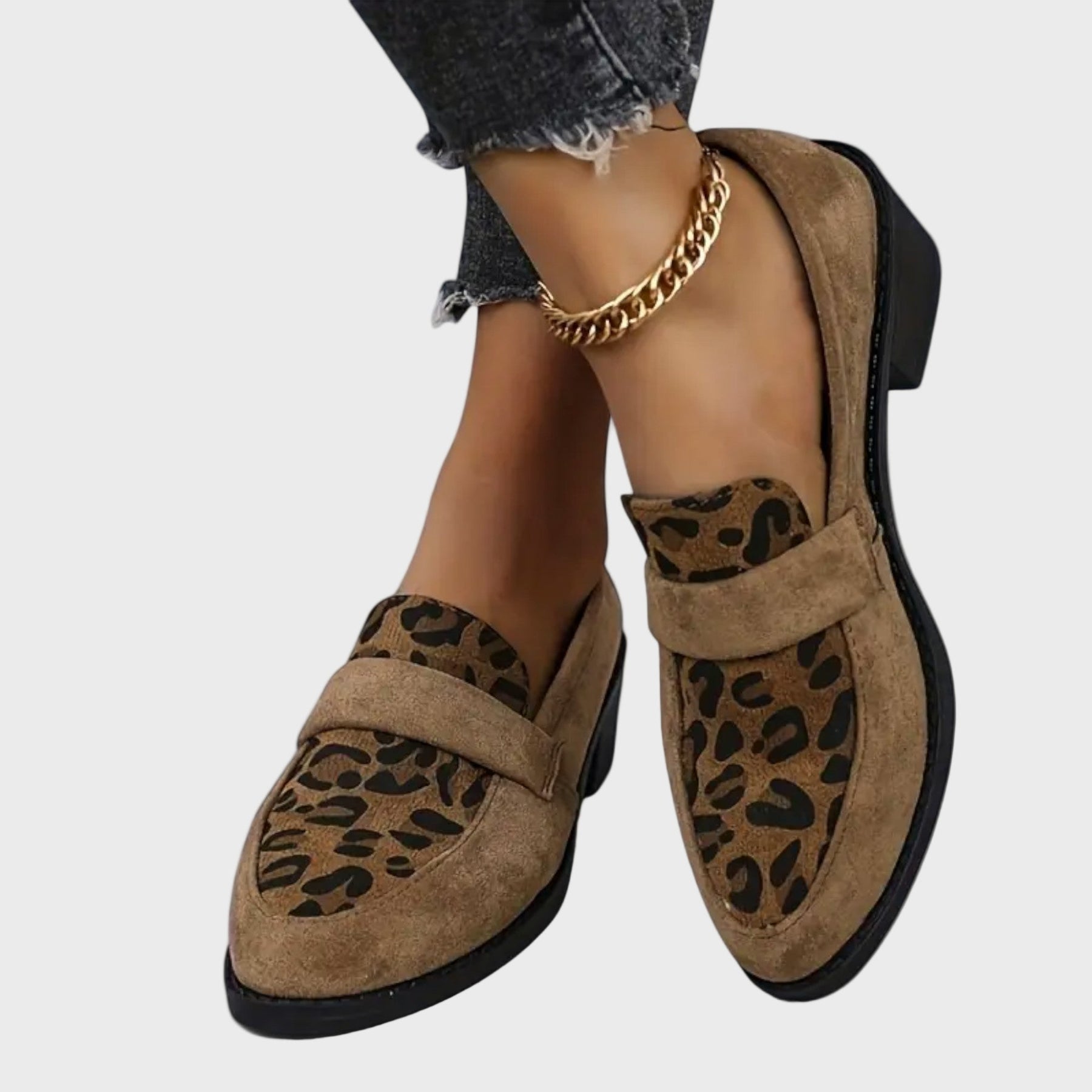 Mira | Ballerines Léopard Femme