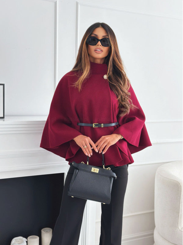 Lea – Chaqueta chic con mariposas y cinturón